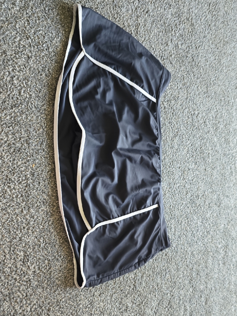 Free Country Black Swim Skirt with White Logo